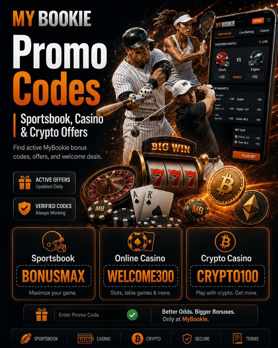 Promo code entry field on Mybookie registration page