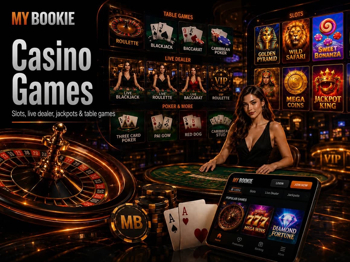 Mybookie Casino Games Selection
