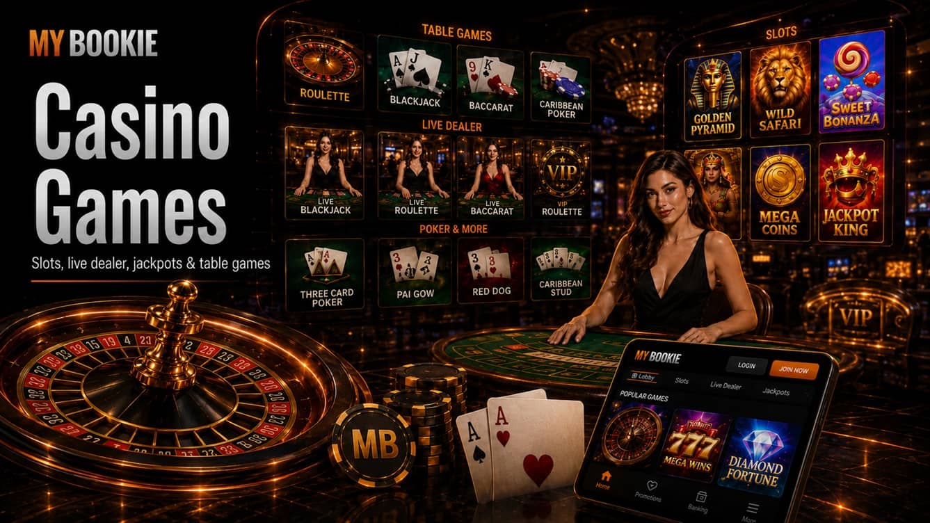 Mybookie Casino Games & Software