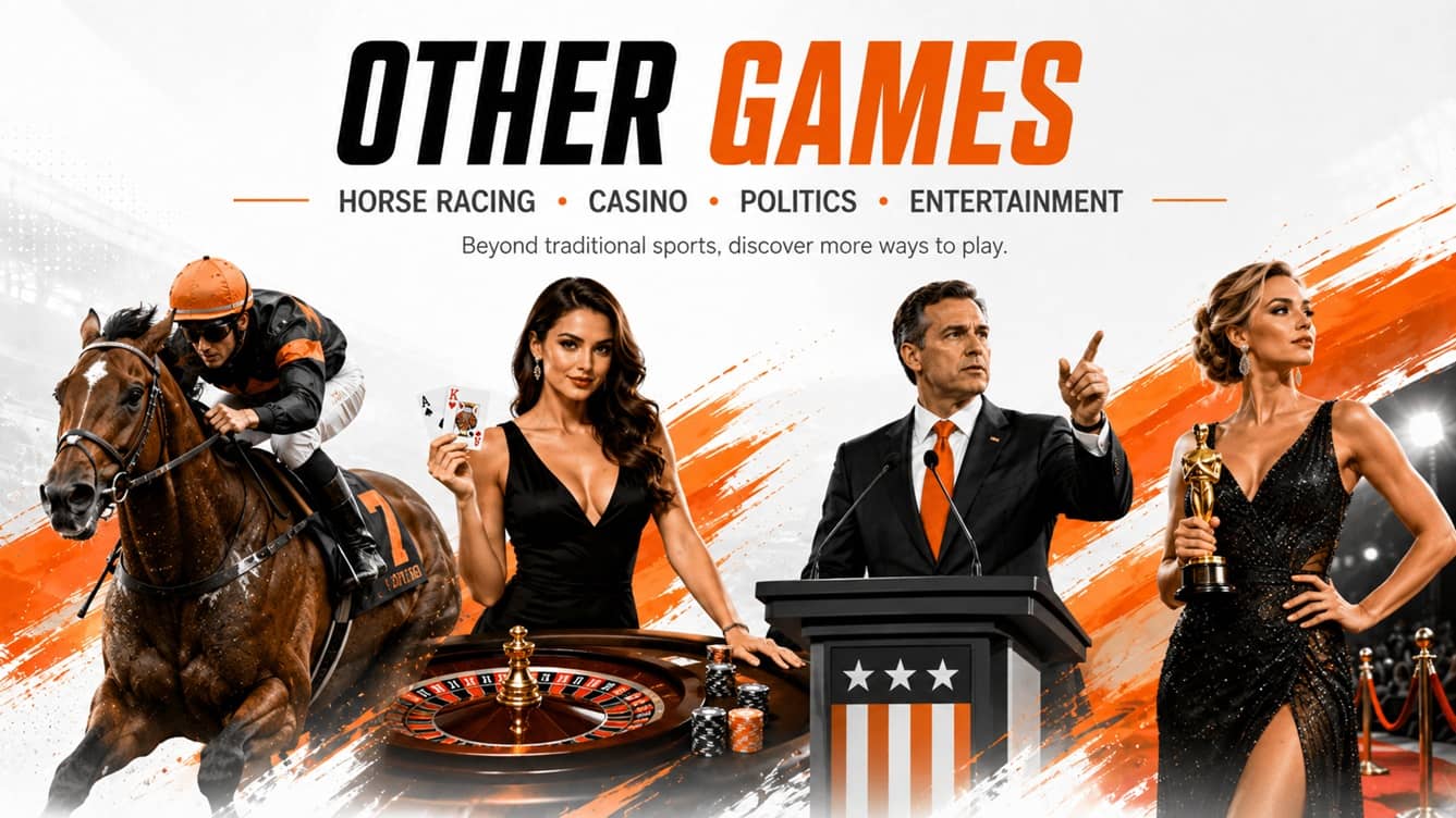 Horse racing and casino games