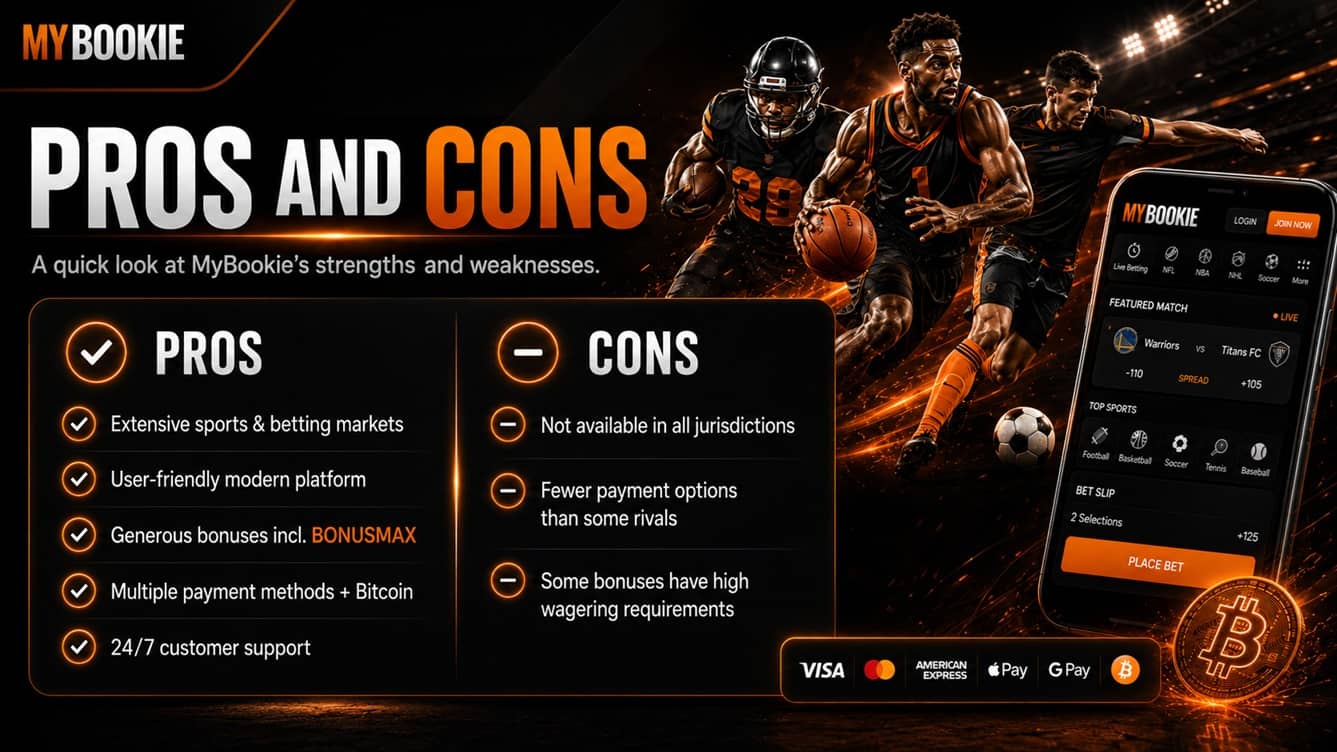 Pros and cons of Mybookie